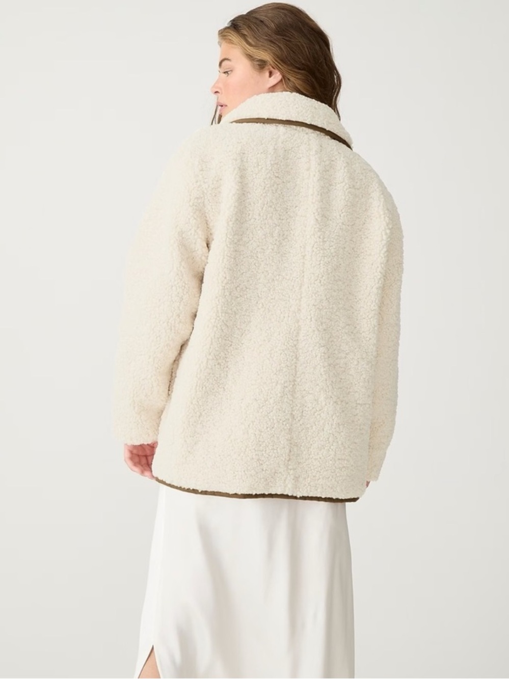 J. Crew Sherpa Teddy Coat - Picture 4 of 6